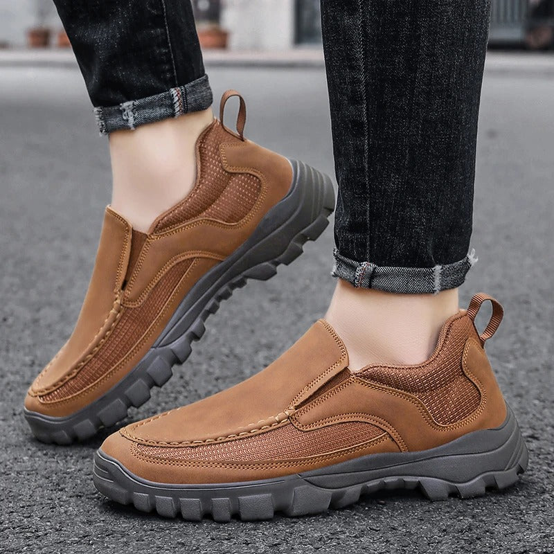 Zapatos De Cuero Auténtico Corban