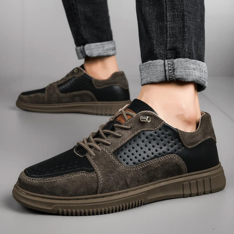 Zapatillas de cuero auténtico Ace