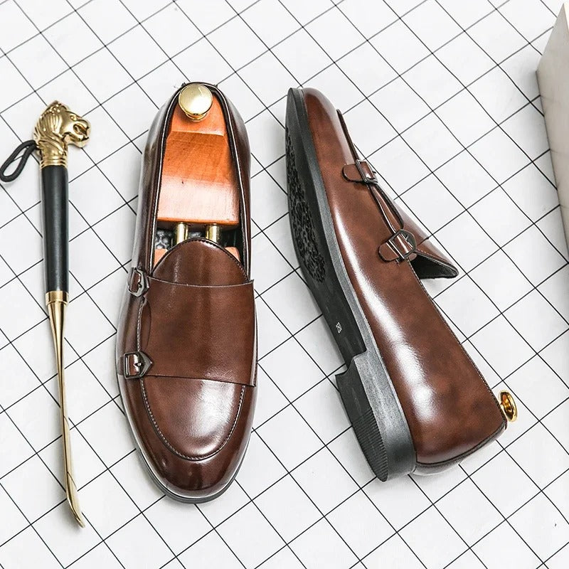 Zapatos de cuero auténtico Braxton