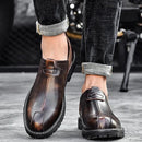 Zapatos de Cuero Auténtico Mocassini