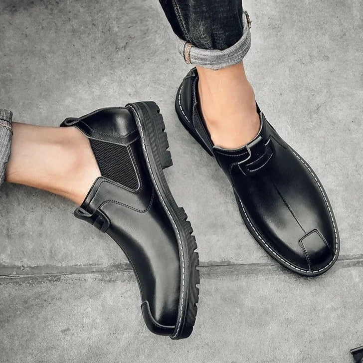 Zapatos de Cuero Auténtico Mocassini