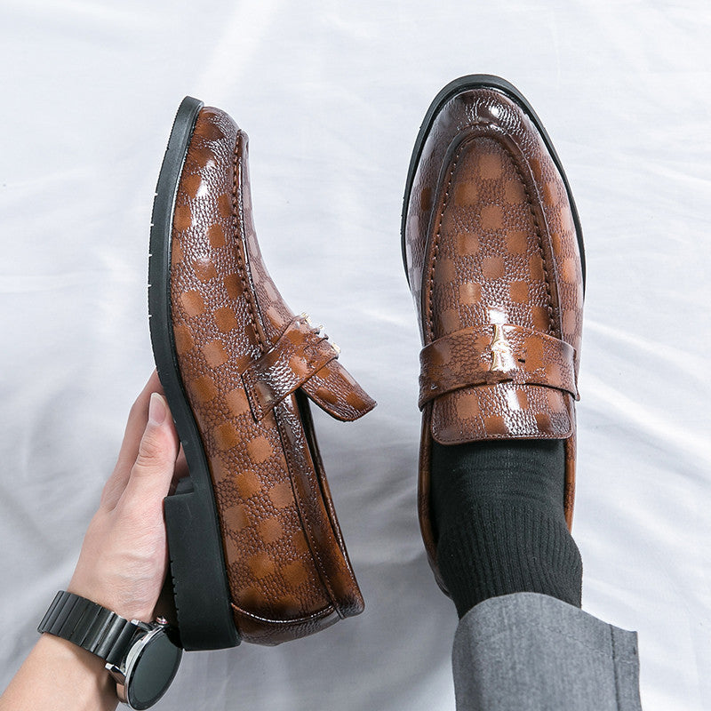 Zapatos de Loafer de Cuero Genuino para Hombre Fashion, Elegantes y Cómodos