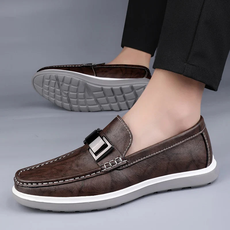 Zapatos de Cuero Genuino para Hombre