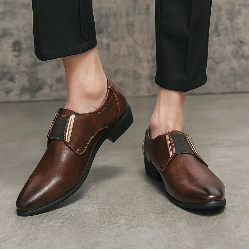 Zapatos de Cuero Genuino Pedro para Hombre - Elegancia y Comodidad