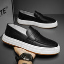 Zapatos de Cuero Genuino Moico