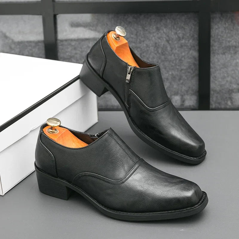 Elegantes Mocasines de Cuero Genuino para Hombres