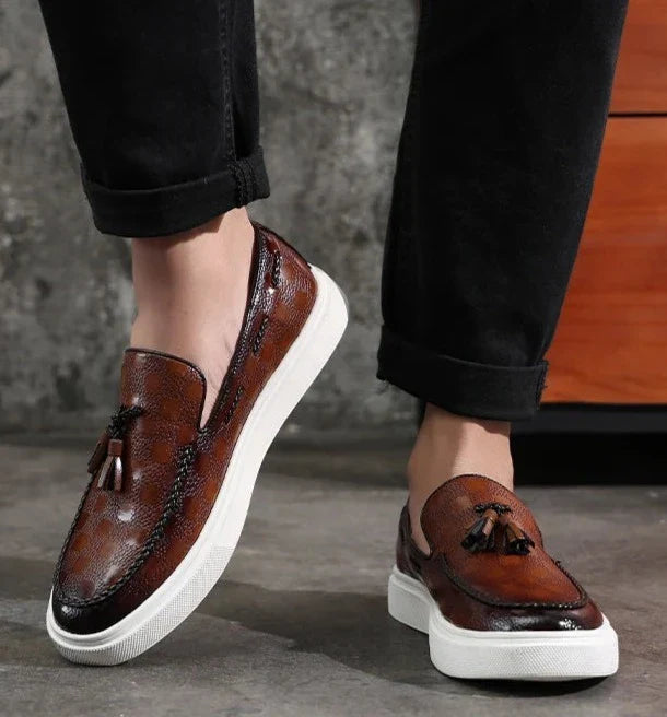 Zapatos de Cuero Auténtico para Hombre