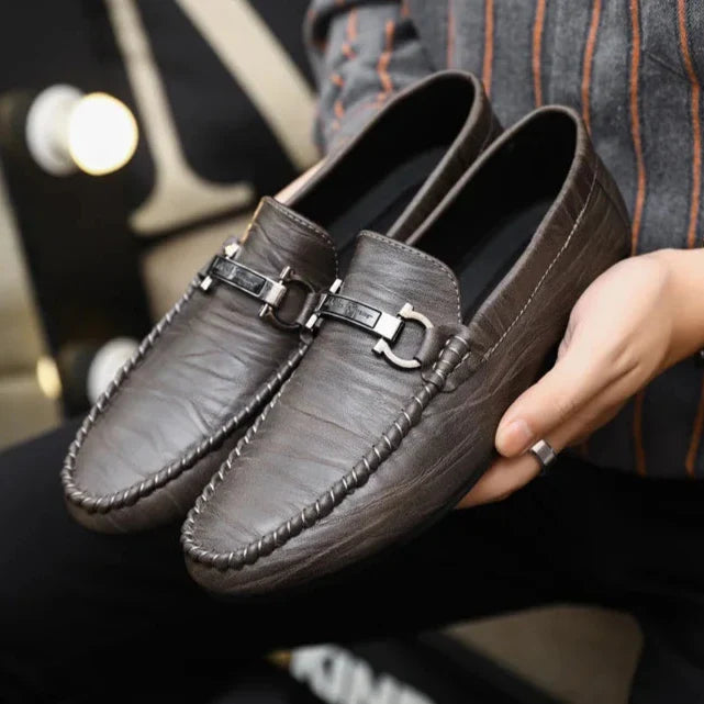 Mocasines de Cuero Premium para Hombres Elegantes