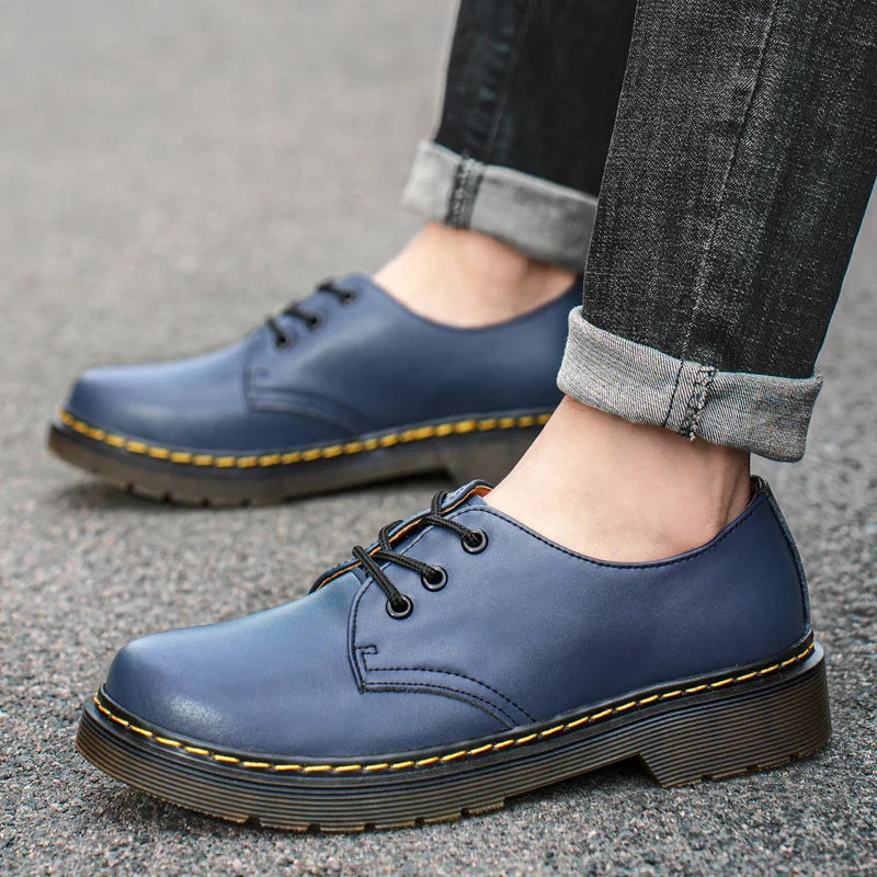 Oxfords de Cuero Genuino Alvarez para Hombre - Estilo Clásico