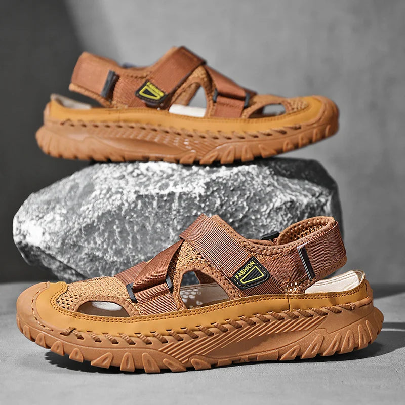 Sandalias Dewey Marron