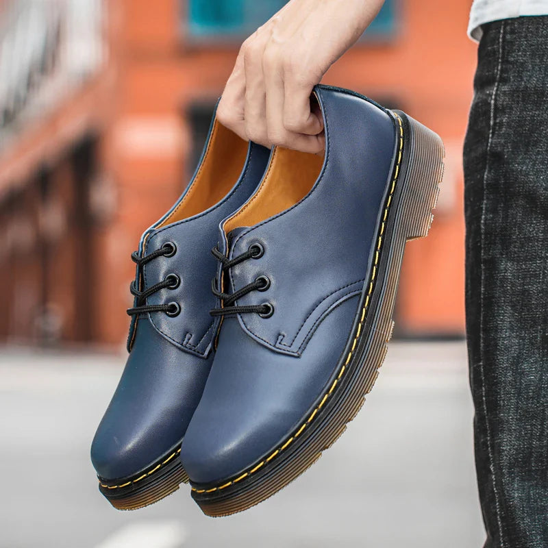 Oxfords de Cuero Genuino Alvarez para Hombre - Estilo Clásico