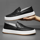 Zapatos de Cuero Genuino Moico