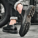 Zapatos de Cuero Auténtico Mocassini