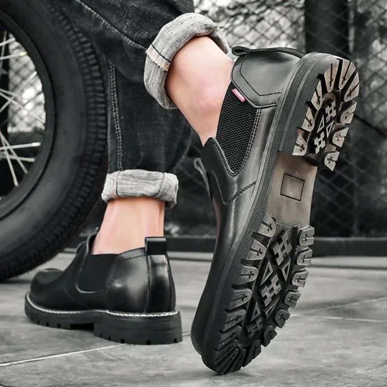 Zapatos de Cuero Auténtico Mocassini