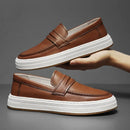 Zapatos de Cuero Genuino Moico