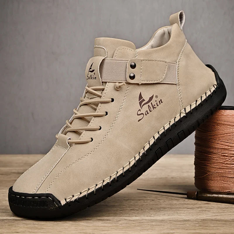 Zapatos de Cuero Genuino Javi para Hombre, Estilo Clásico