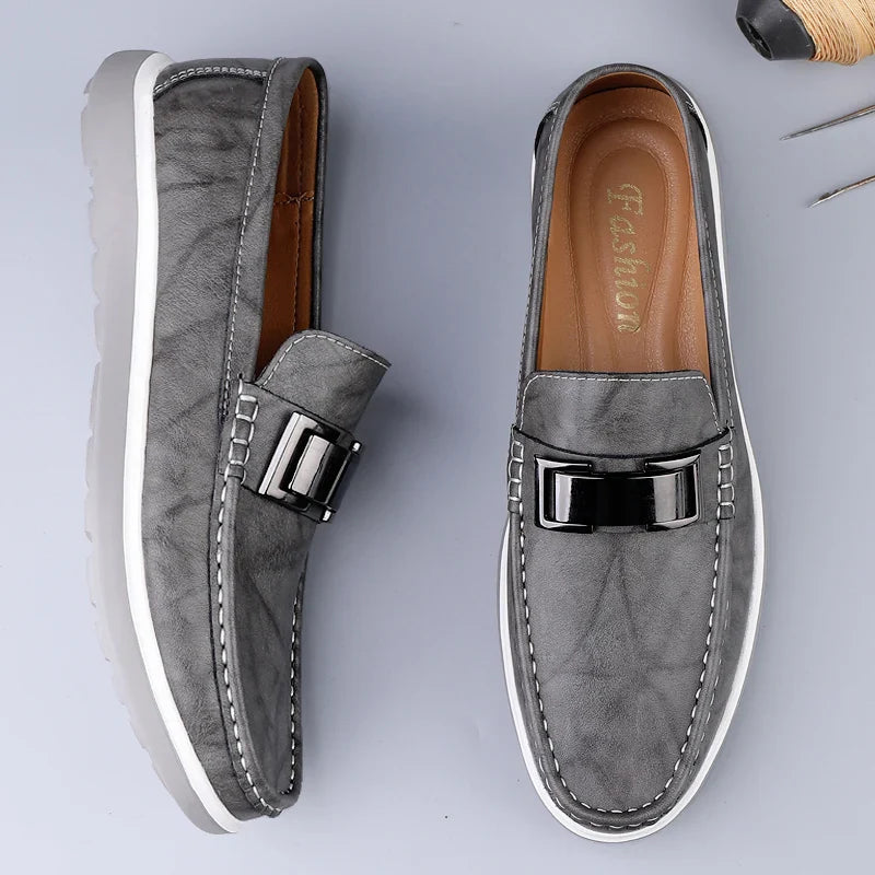 Zapatos de Cuero Genuino para Hombre