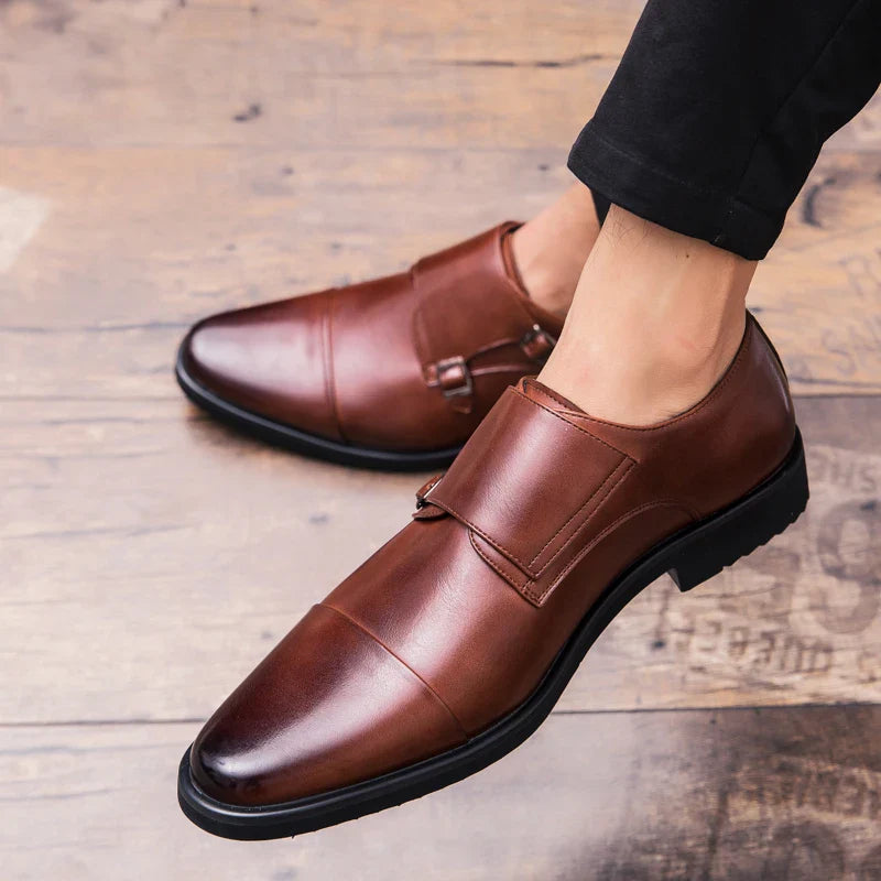 Zapatos de Cuero Genuino Elegantes para Hombre