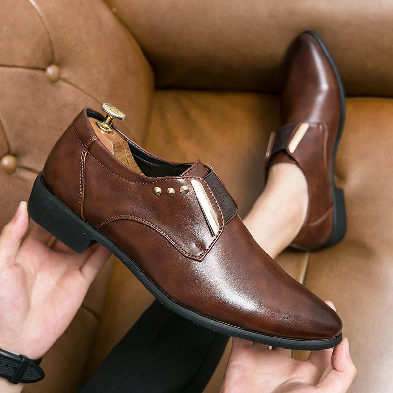 Zapatos de Cuero Genuino Pedro para Hombre - Elegancia y Comodidad