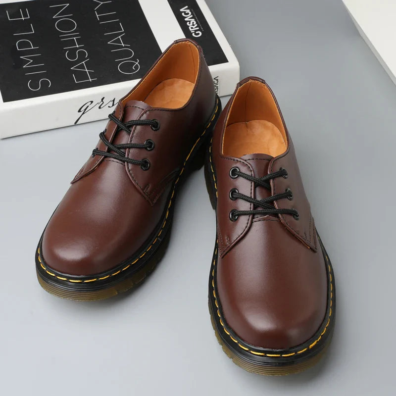 Oxfords de Cuero Genuino Alvarez para Hombre - Estilo Clásico