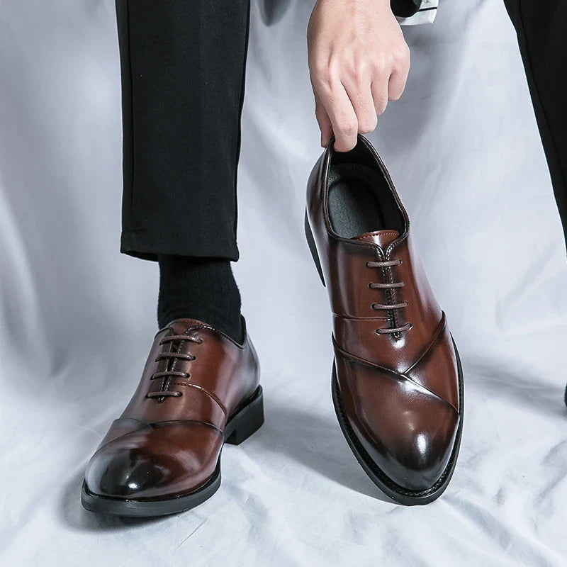 Zapatos de cuero de alta calidad