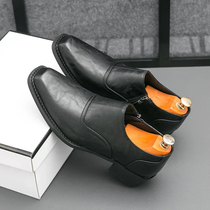 Elegantes Mocasines de Cuero Genuino para Hombres