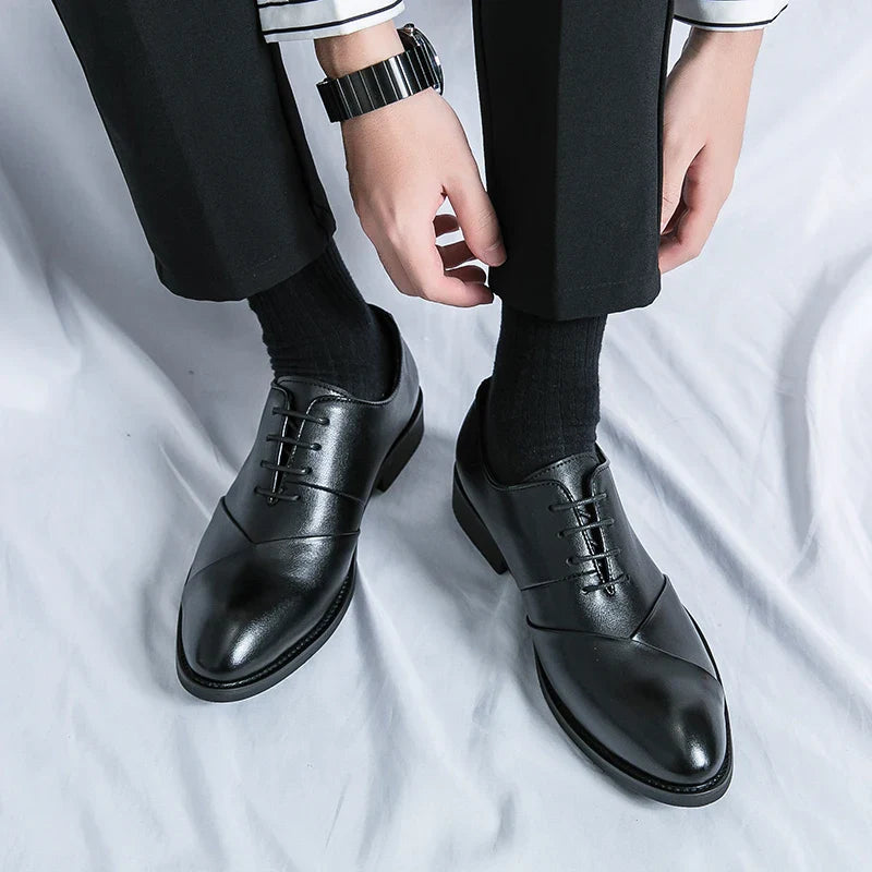 Zapatos de cuero de alta calidad