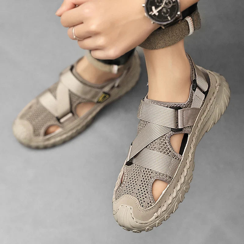 Sandalias Dewey Marron