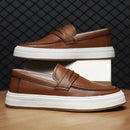 Zapatos de Cuero Genuino Moico