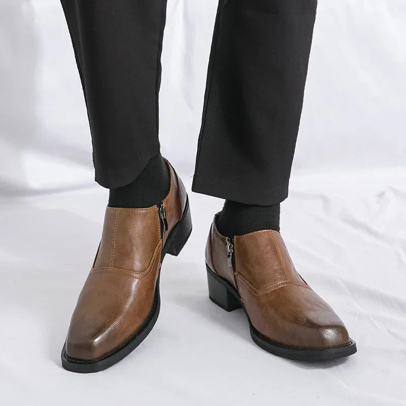 Elegantes Mocasines de Cuero Genuino para Hombres