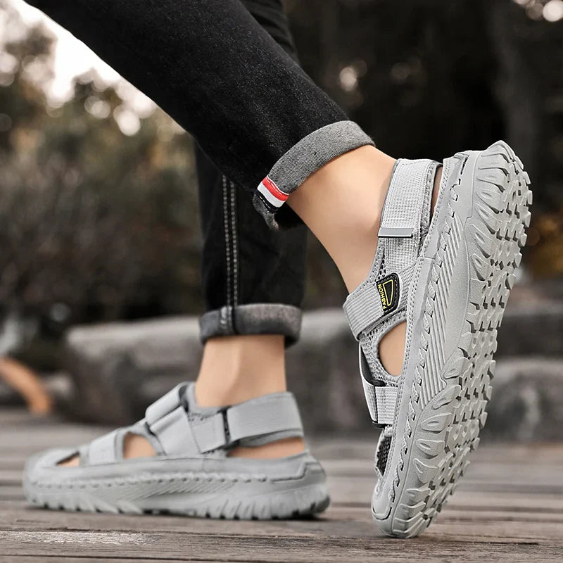 Sandalias Dewey Marron