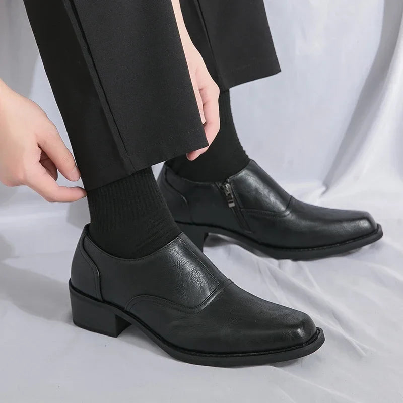 Elegantes Mocasines de Cuero Genuino para Hombres