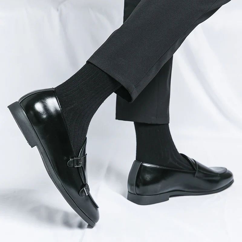 Zapatos de cuero auténtico Braxton