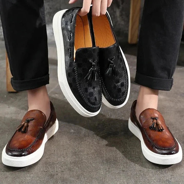 Zapatos de Cuero Auténtico para Hombre