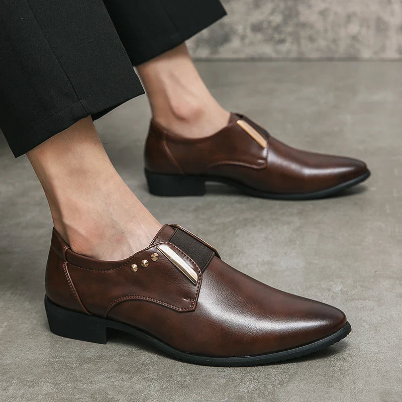 Zapatos de Cuero Genuino Pedro para Hombre - Elegancia y Comodidad