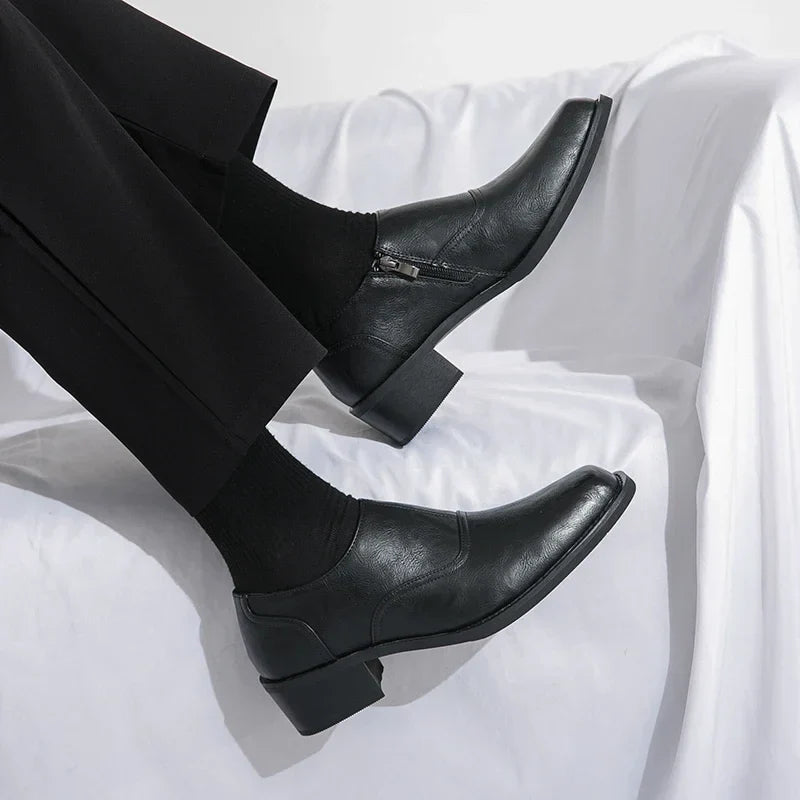 Elegantes Mocasines de Cuero Genuino para Hombres