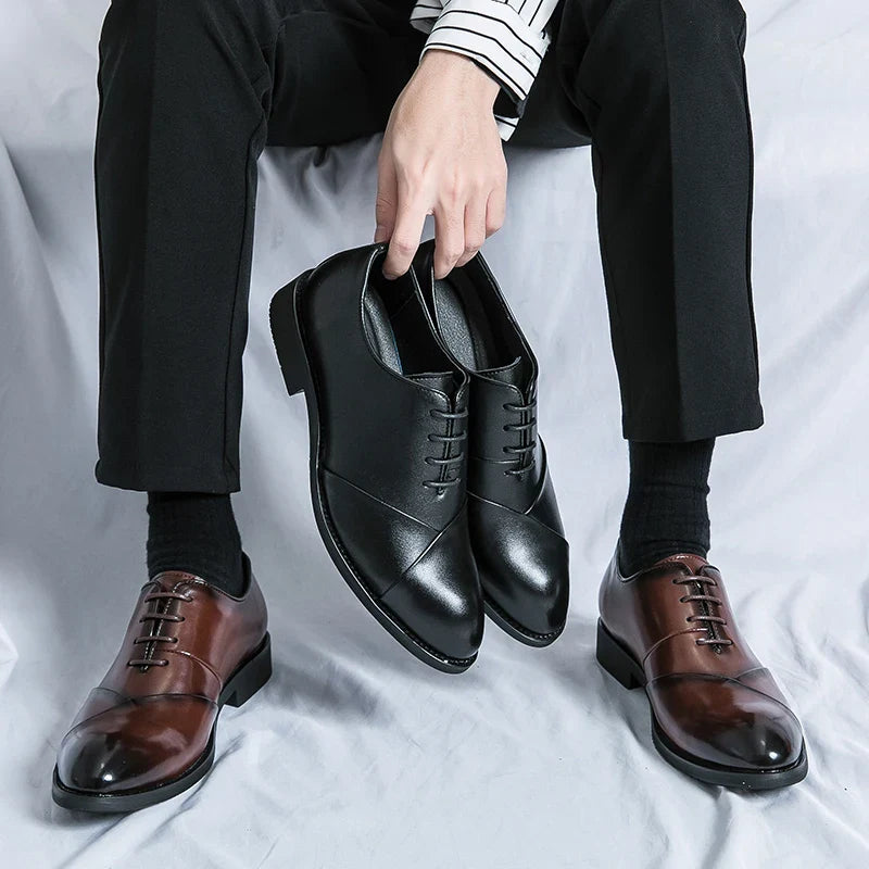 Zapatos de cuero de alta calidad