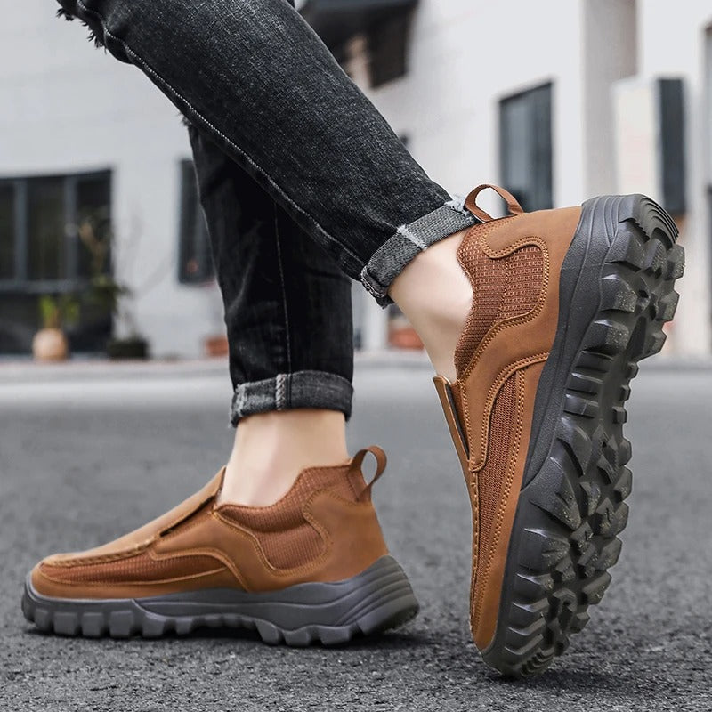 Zapatos De Cuero Auténtico Corban