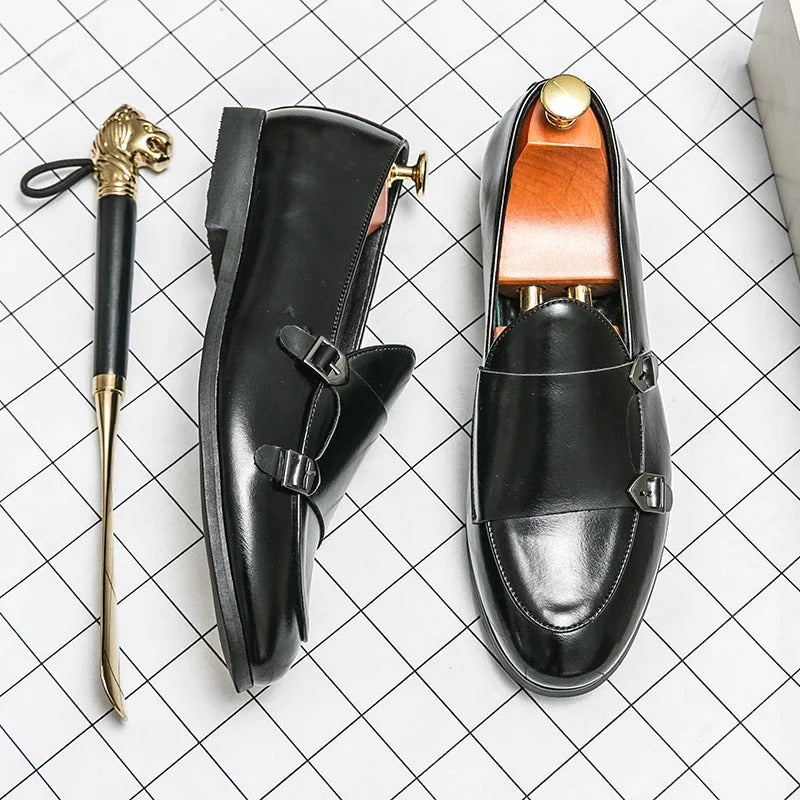 Zapatos de cuero auténtico Braxton