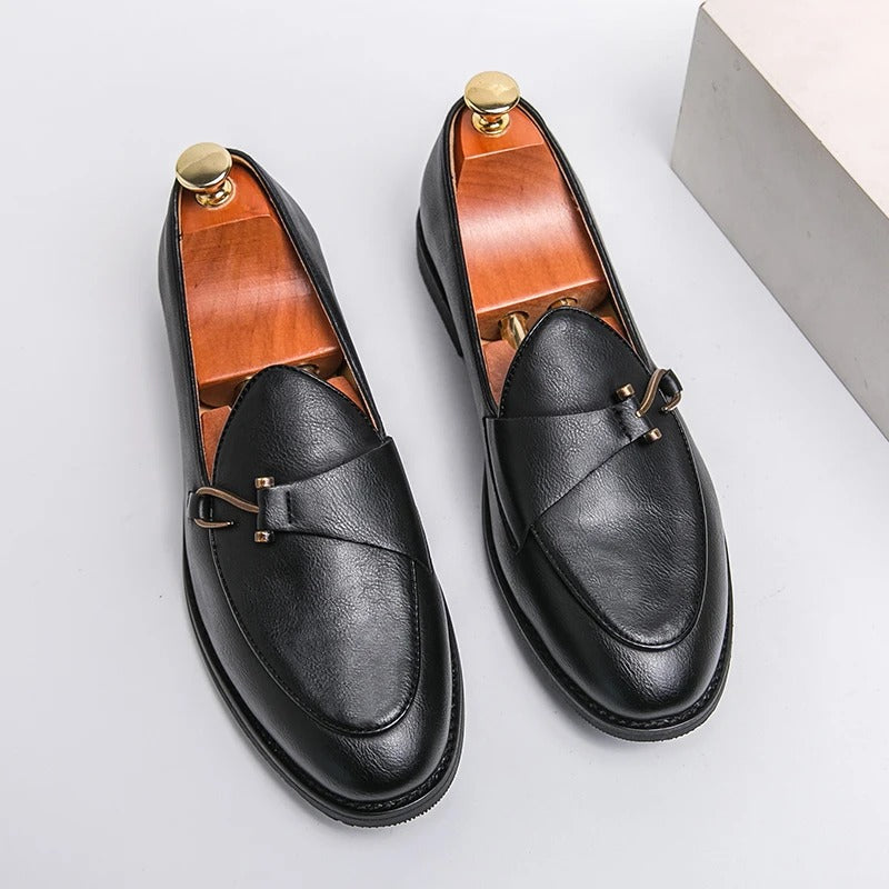 Mocasines de Cuero Genuino Veneto para Hombre Elegantes