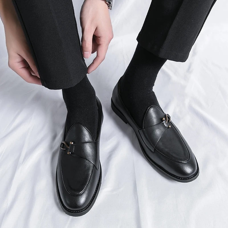 Mocasines de Cuero Genuino Veneto para Hombre Elegantes